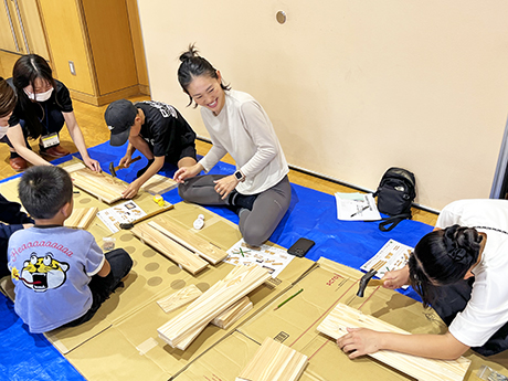 親子で頑張ってます