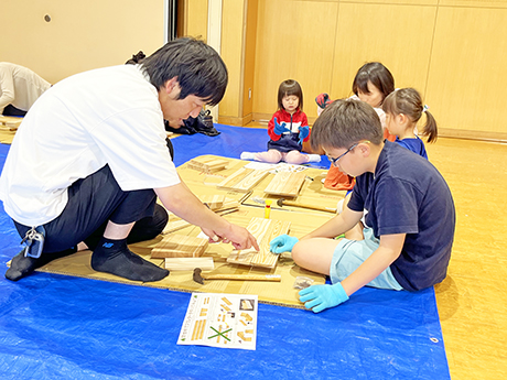 お父さんと一緒に作成