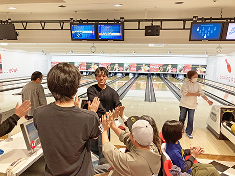 ストライクがでました